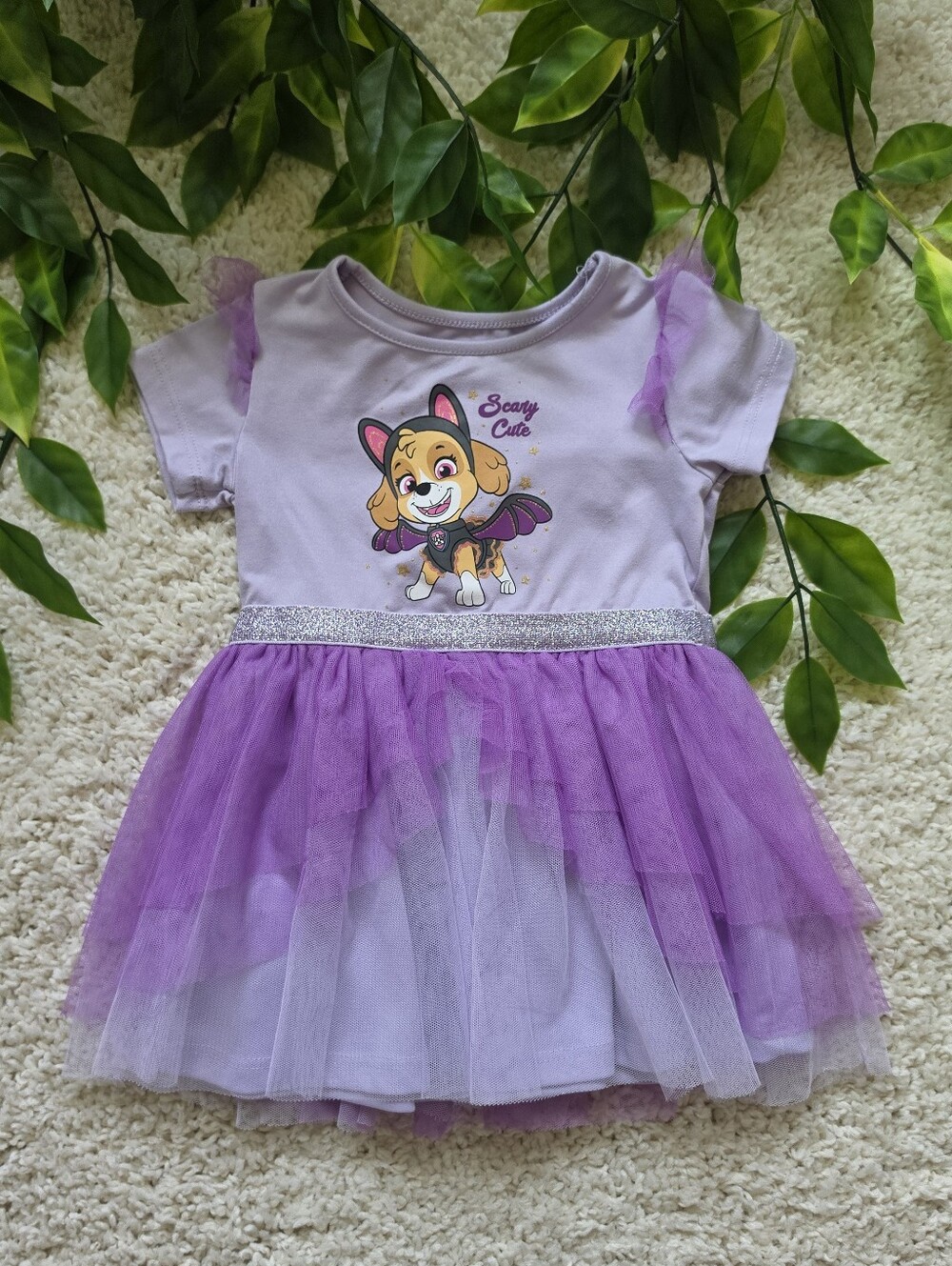 Baby Girl Paw Patrol Skye "Scary Cute" Dress (9-12 Months)